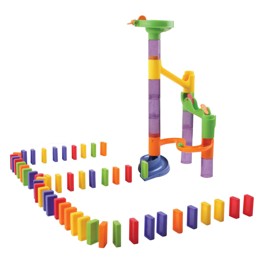 Knikkerbaan dominoset, 79dlg.