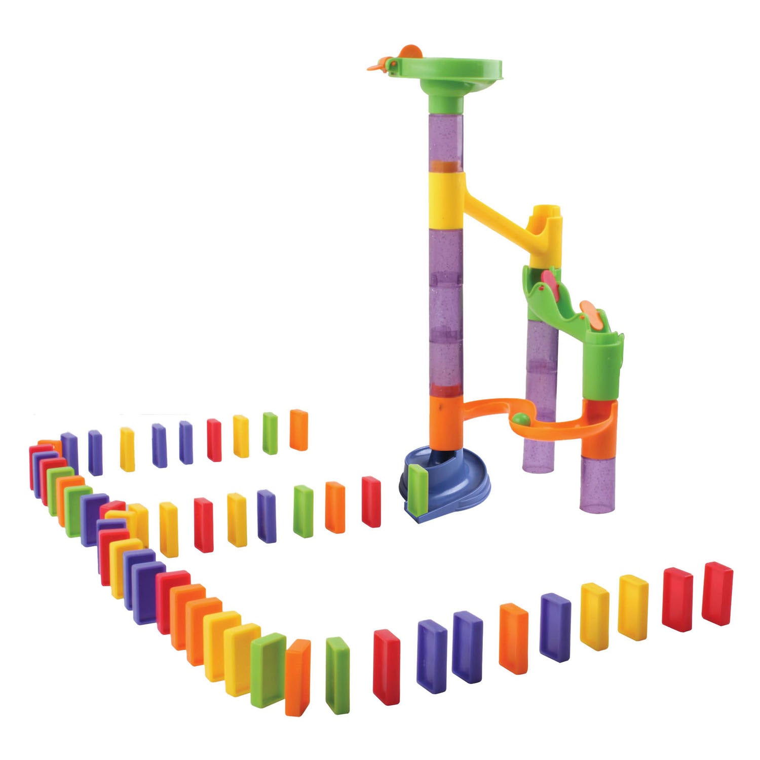 Knikkerbaan dominoset, 79dlg.