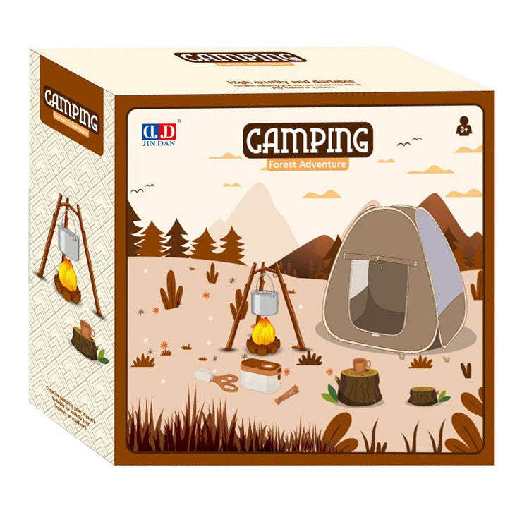 - Kampeerset Tent Speelset 34dlg.