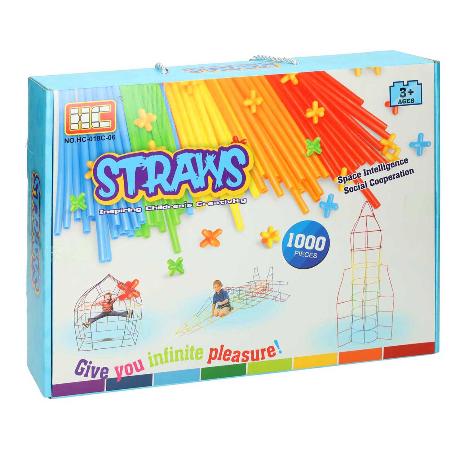 - Bouwrietjes Megaset 1000dlg.