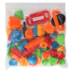 Bloko bristle bouwblokken, 80dlg.