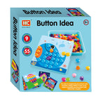 - Kleurenbuttons met Opbergbox Blauw 55dlg.