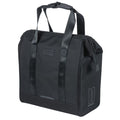 BASIL - BASIL Tas grand fietsshopper zwart | mik hooks | 23l