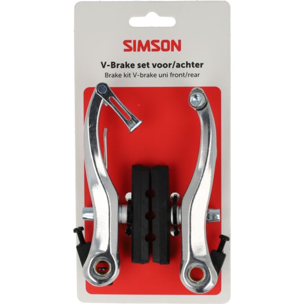 Simson - v-brake remmenset geschikt als voor- en achterrem