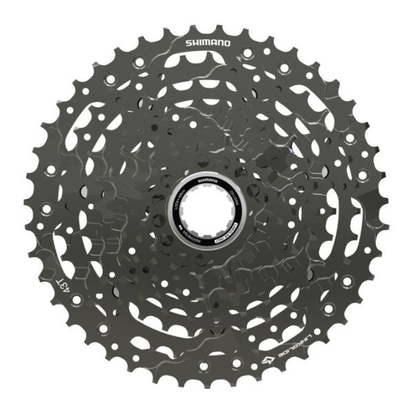 Shimano - cassette cues 10v 11-43t cs-lg400 zwart