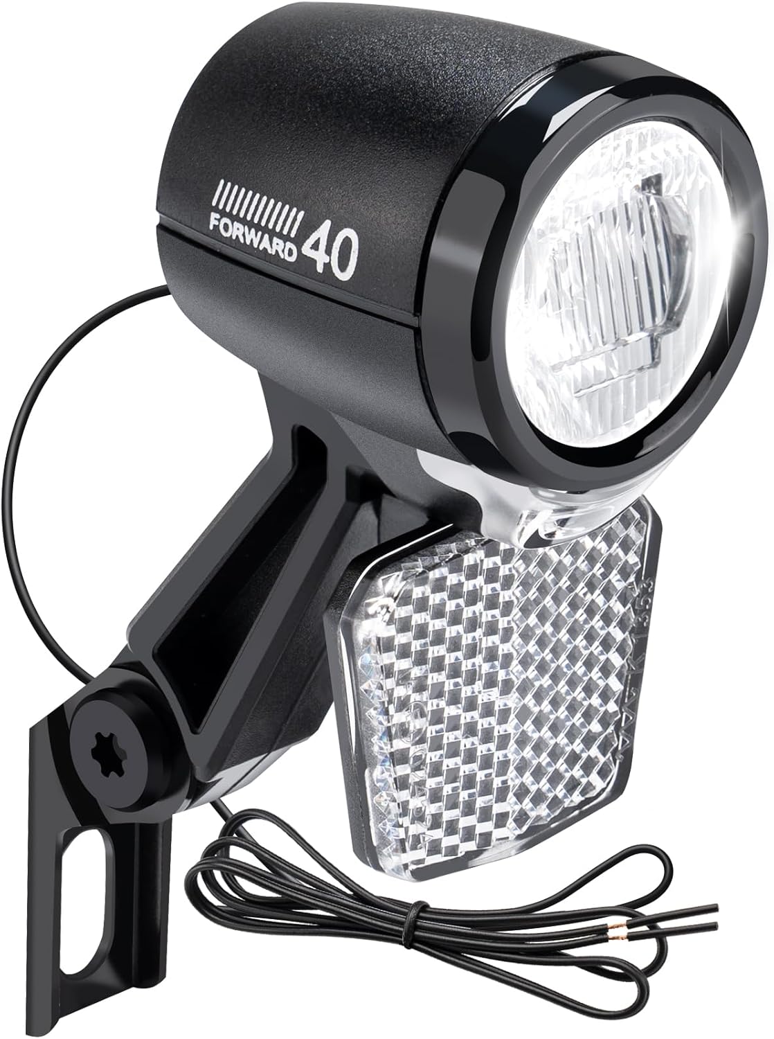 Edge koplamp urban 1 led 30 lux - 6v -48v - e bike
