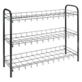 Metaltex - Metaltex shoe schoenenrek 3 etages 64x23x59 cm zwart