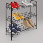 Metaltex - Metaltex shoe schoenenrek 3 etages 64x23x59 cm zwart