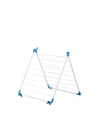 Metaltex cervino badkuipdroogrek 10 m drooglengte wit blauw