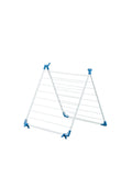 Metaltex cervino badkuipdroogrek 10 m drooglengte wit blauw