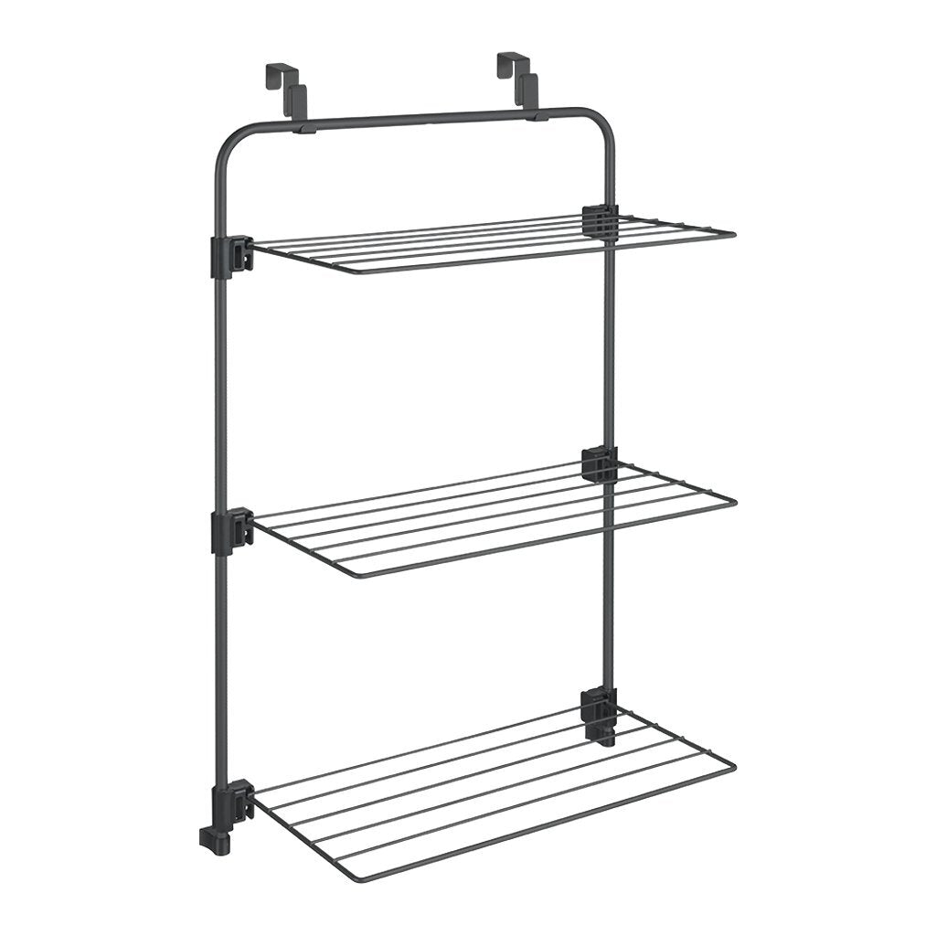 Tomado - Tomado Metaltex gale droogrek 11 m drooglijn 57x31x98 cm zwart