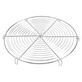 Metaltex dolceforno taartrooster rond 30 cm vertind luxe