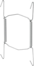 Tomado-metaltex bordenhouder 9-18cm zilver
