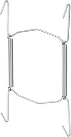 Tomado-metaltex bordenhouder 9-18cm zilver