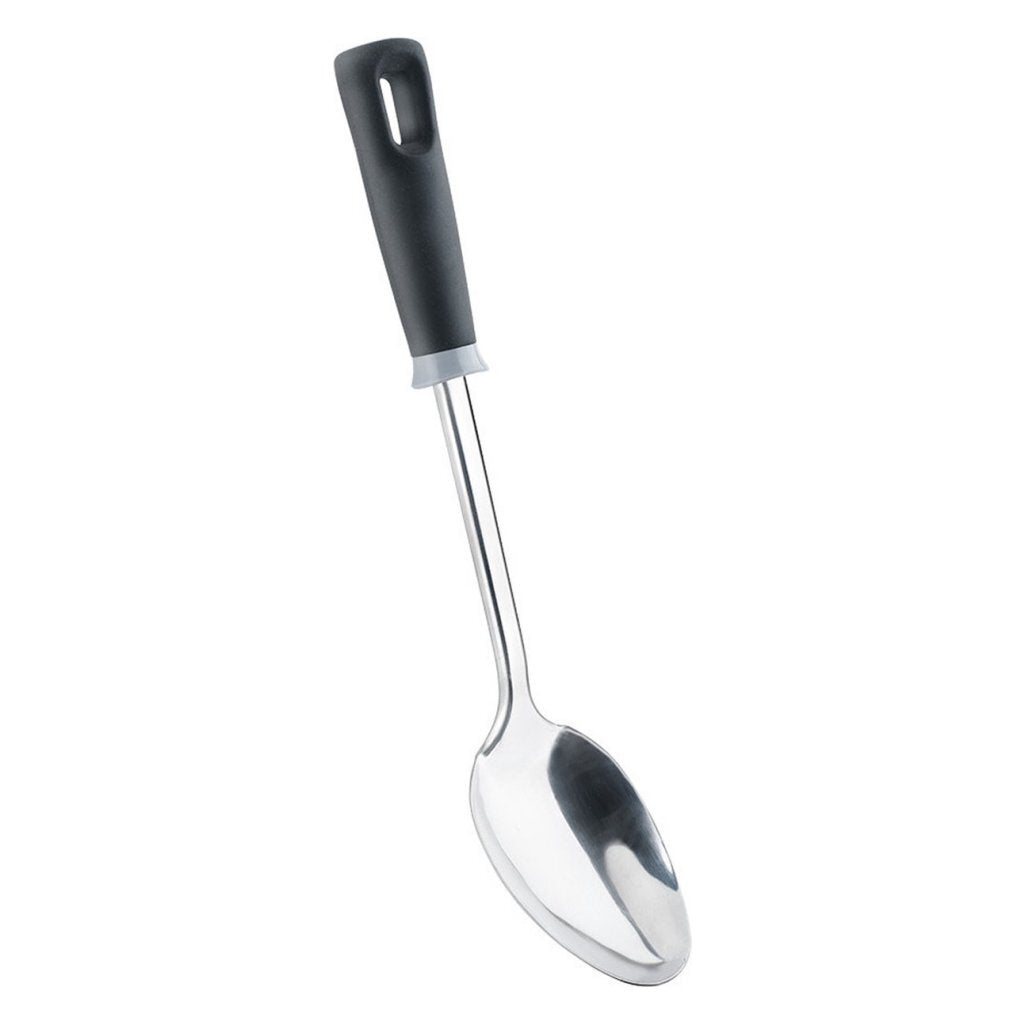 Metaltex maximo serveerlepel 34 cm rvs zwart