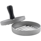 Metaltex kitchen helpers hamburgerpers 11.5 cm staal zwart