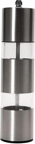 Metaltex kruidenmolen pepermolen 21cm inox acryl