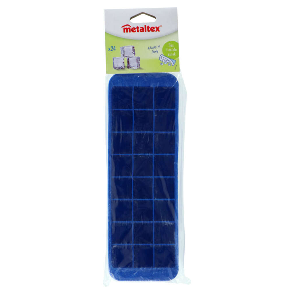Metaltex - Metaltex flexcibel ijsbokjes bakje blauw