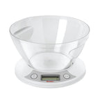 Metaltex kitchen helpers pesa digitale keukenweegschaal + kom 2.5l wit