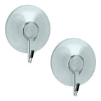 Metaltex haken met zuignap 2 stuks