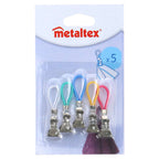 Metaltex keukenhaakjes handdoeken 5 stuks