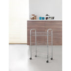 Metaltex - Metaltex Tomado keuken/badkamer opbergtrolley lugano 41x23x63 cm wieltjes