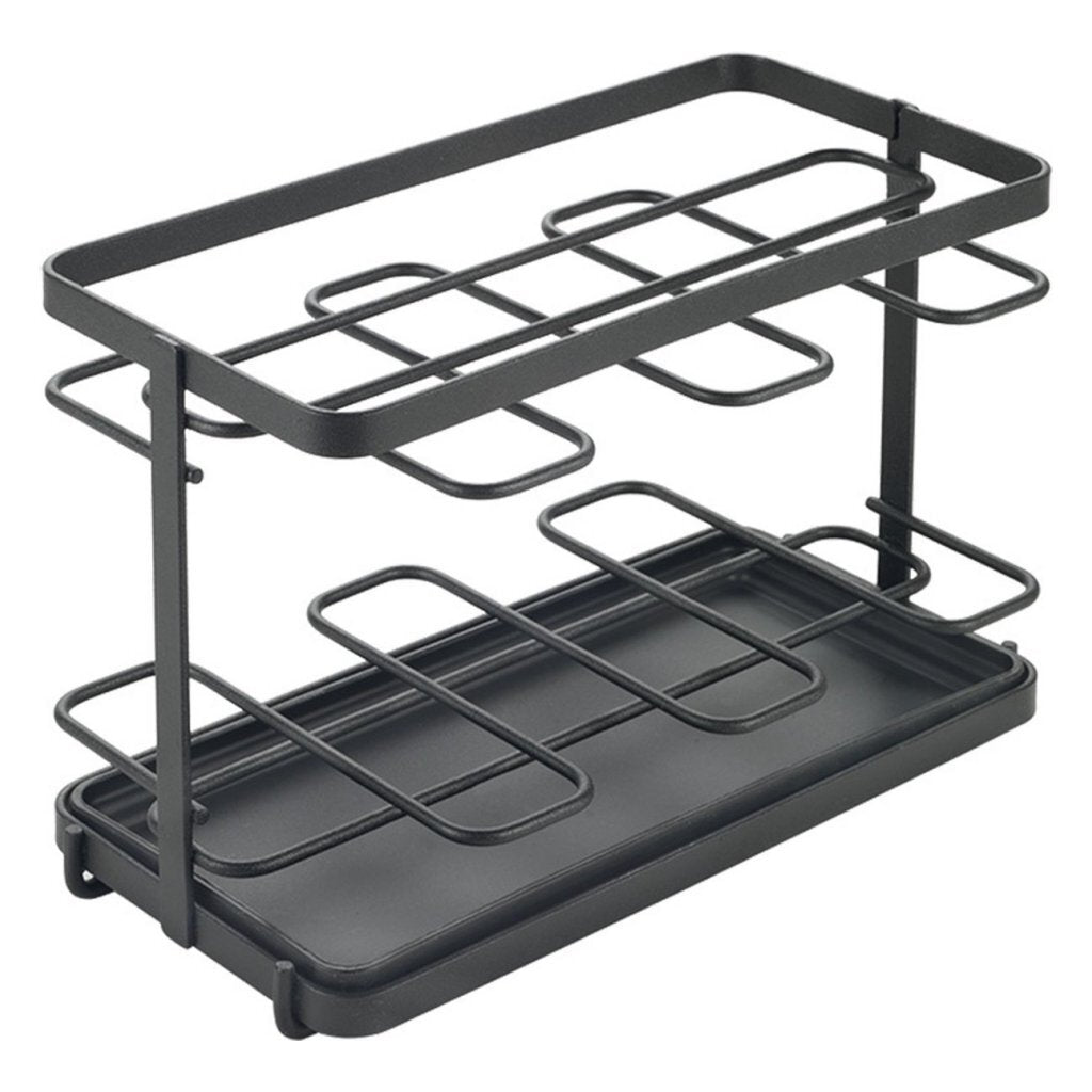 Metaltex keukengerei houder 23x11x15 cm metaal zwart