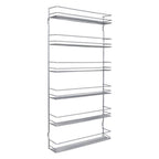 Metaltex pepito kruidenrek 6 etages 36x8x71 cm zilver
