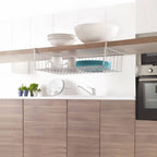 Metaltex kanguro opbergmand 40x26x14 cm zilver