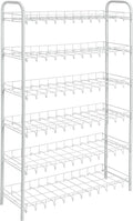 Tomado-metaltex tomado metaltex shoe 6 schoenenrek wit 64x23x104 cm 6 verdiepingen