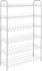 Tomado-metaltex tomado metaltex shoe 6 schoenenrek wit 64x23x104 cm 6 verdiepingen