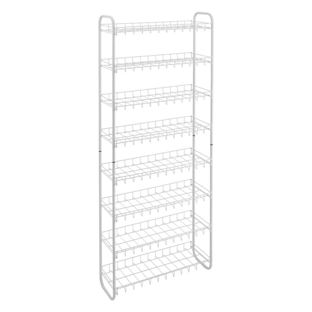 Metaltex - Metaltex shoe schoenenrek 8 etages 64x23x165 cm wit