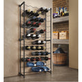 Tomado-Metaltex - Tomado-Metaltex barbera wijnrek voor 50 flessen 108x50x26 cm zwart