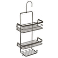 Metaltex origin line doucherek 3 etages 23x12x38 cm zwart