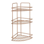 Metaltex doucherek 3 etages 26x13x53 cm koper