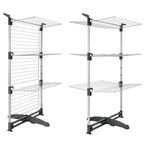 Metaltex - Metaltex ciclone vario droogtoren 38 m drooglengte zilver/zwart