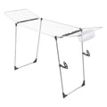Metaltex hurricane droogrek 197x65x115 cm 24 m drooglengte zilver zwart