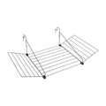 Metaltex tomado hangdroogrek tilburg 12m mat zwart