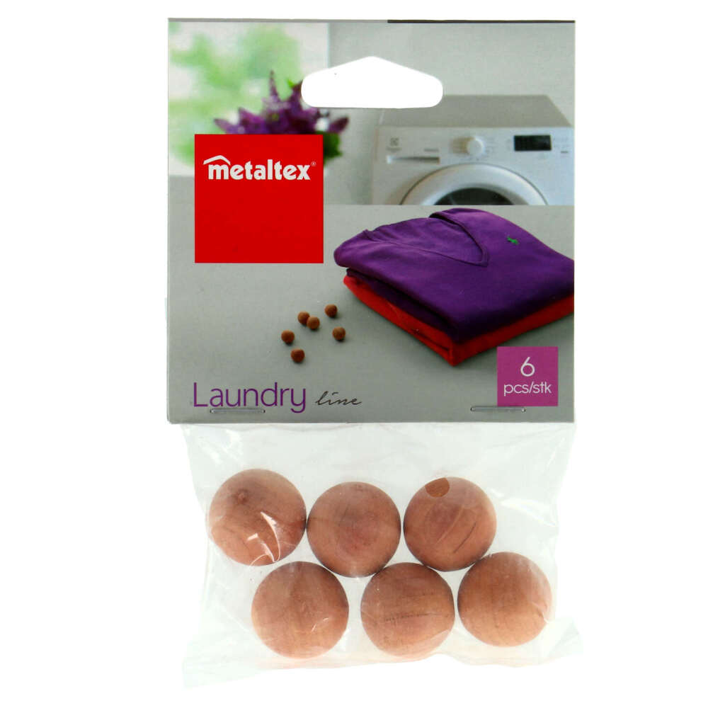 Metaltex motten ballen 6 stuks | 6 stuks