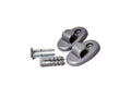 Metaltex wandhaakjes 2 stuks grijs
