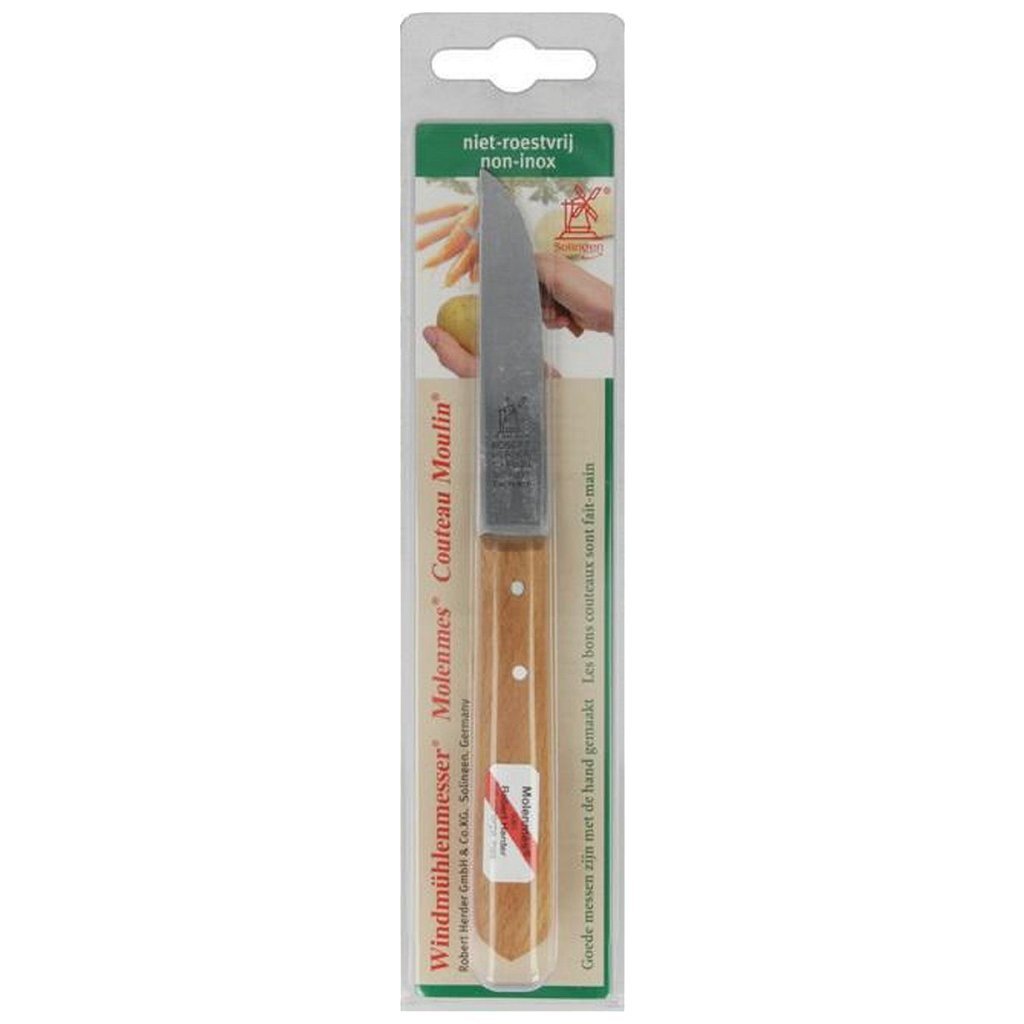 Metaltex molenmes schilmes 8.5 cm hout carbon