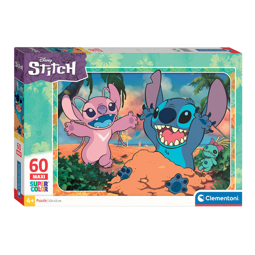 Clementoni puzzel maxi 60 stukjes stitch