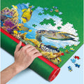 Clementoni vilten puzzel mat 105x78 cm groen