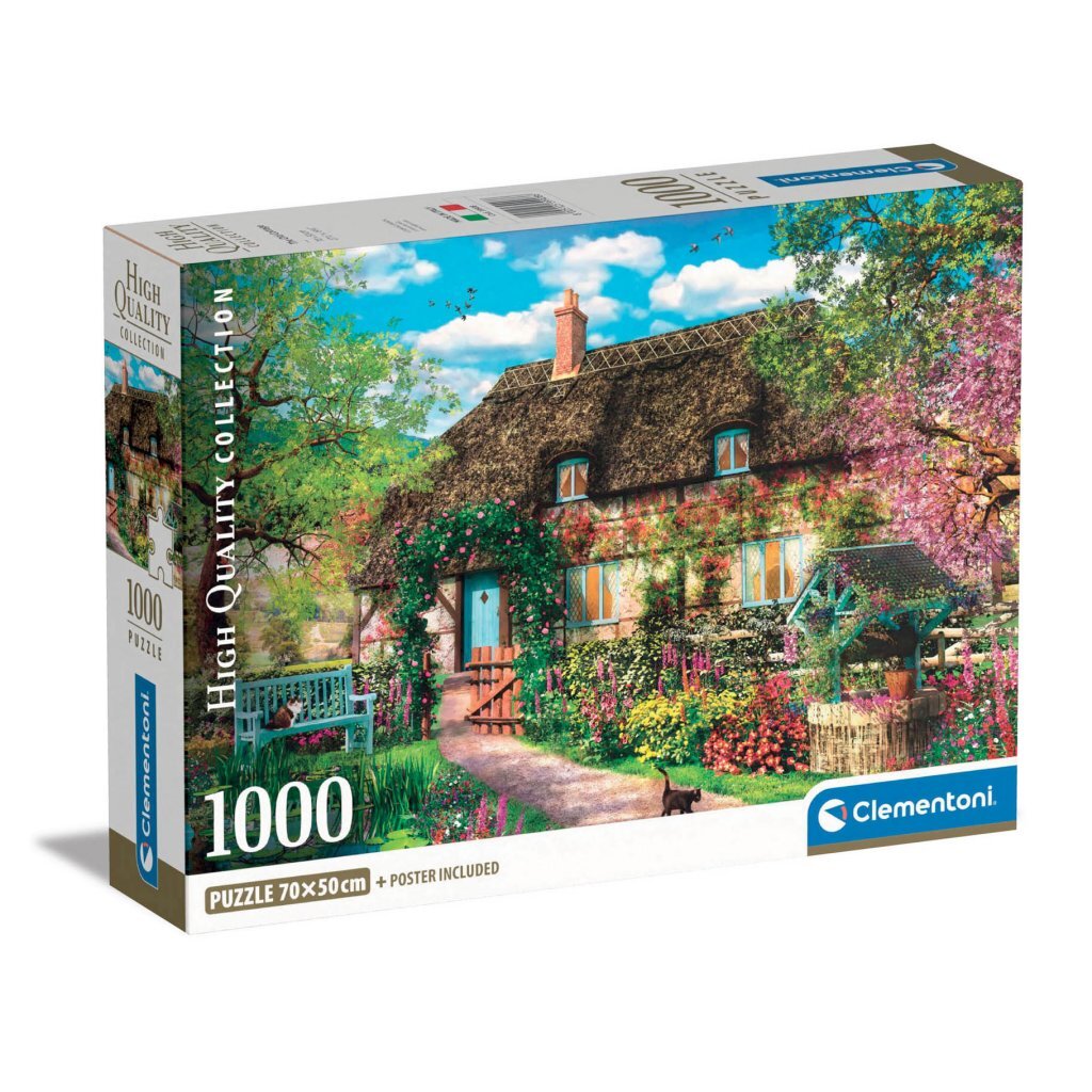 Clementoni puzzel 1000st the old cottage