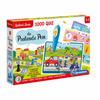 Clementoni - Education - interactieve pen 1000 quiz - met bordspel - educatief speelgoed 3-6 jaar