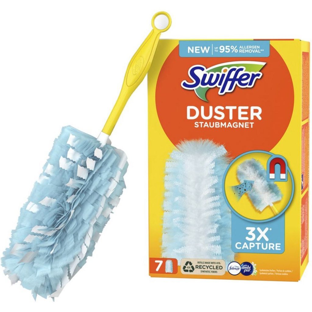 Swiffer duster navulling 7x droge doekjes ambi pur