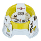 Bama pet voederbak stapelbaar 19x10-13 cm assorti