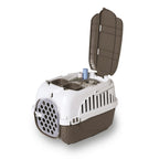 Bama pet transportbox 59x38x37 cm taupe wit