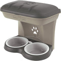 Bama pet hondenvoederbak 50x29x52 cm taupe