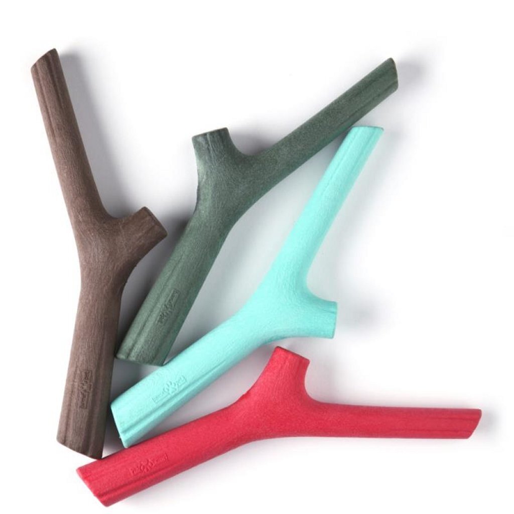 Bama tuttomio rubberen speelstok 11x4x37 cm assorti